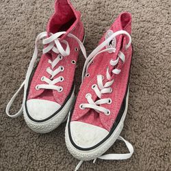$8 Converse All Star High-Top Women’s Sneaker, Size 5, Pink