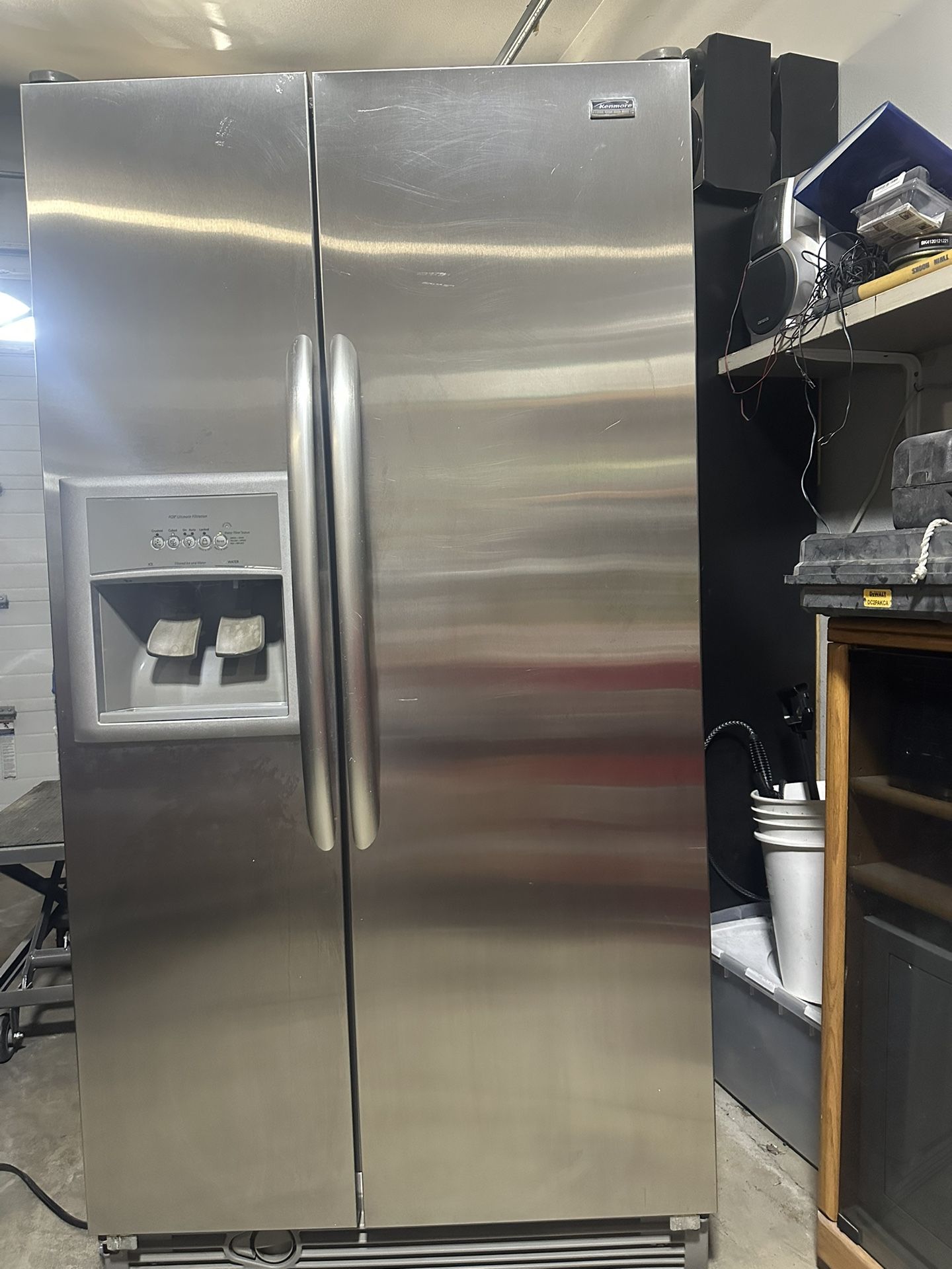 Kenmore Elite Stainless Steel Refrigerator