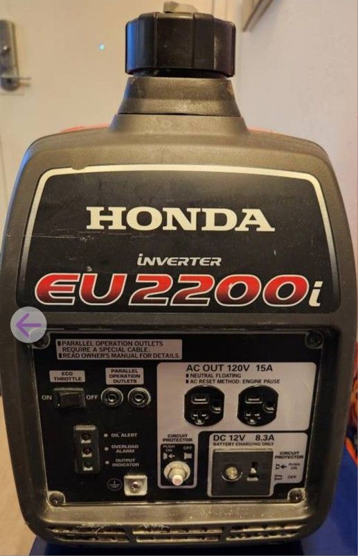 2200EU Honda Generator