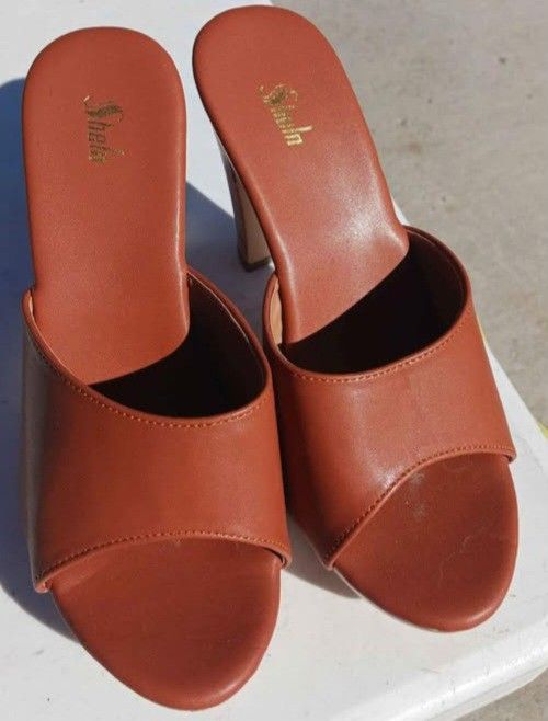 Brownish Size 6 Summer Heels