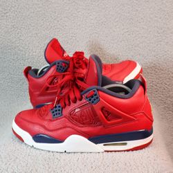 Air Jordan 4 Retro SE FIBA Men 9.5 Red CI1184-617 No insoles