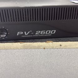Peavey Amplifier PV-.2600