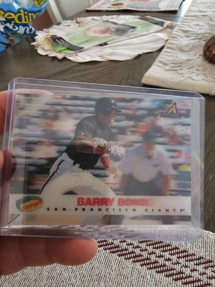 Barry Bonds '97 Pinnacle Danny's Grand Slammers Insert Baseball Card 