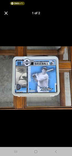 Vintage Babe Ruth & Ken Griffey Jr. Lunchbox