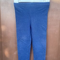 Girls Blue Leggings 4T