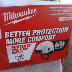 Milwaukee
BOLT White Type 2 Class C Vented Safety Helmet