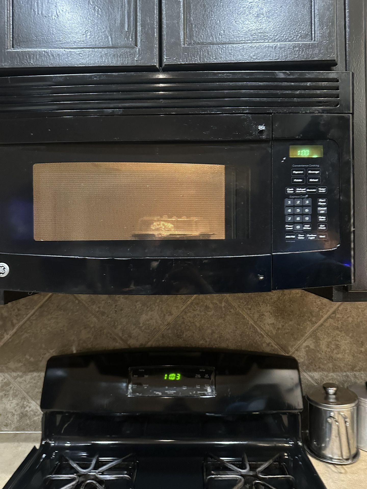 GE Over Stove Microwave