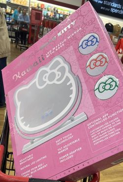 HELLO KITTY LED MAKEUP MIRROR WITH BASE