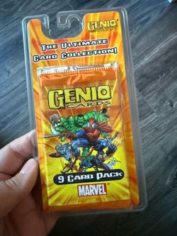 2003 Genio Cards Marvel 9 Card Pack