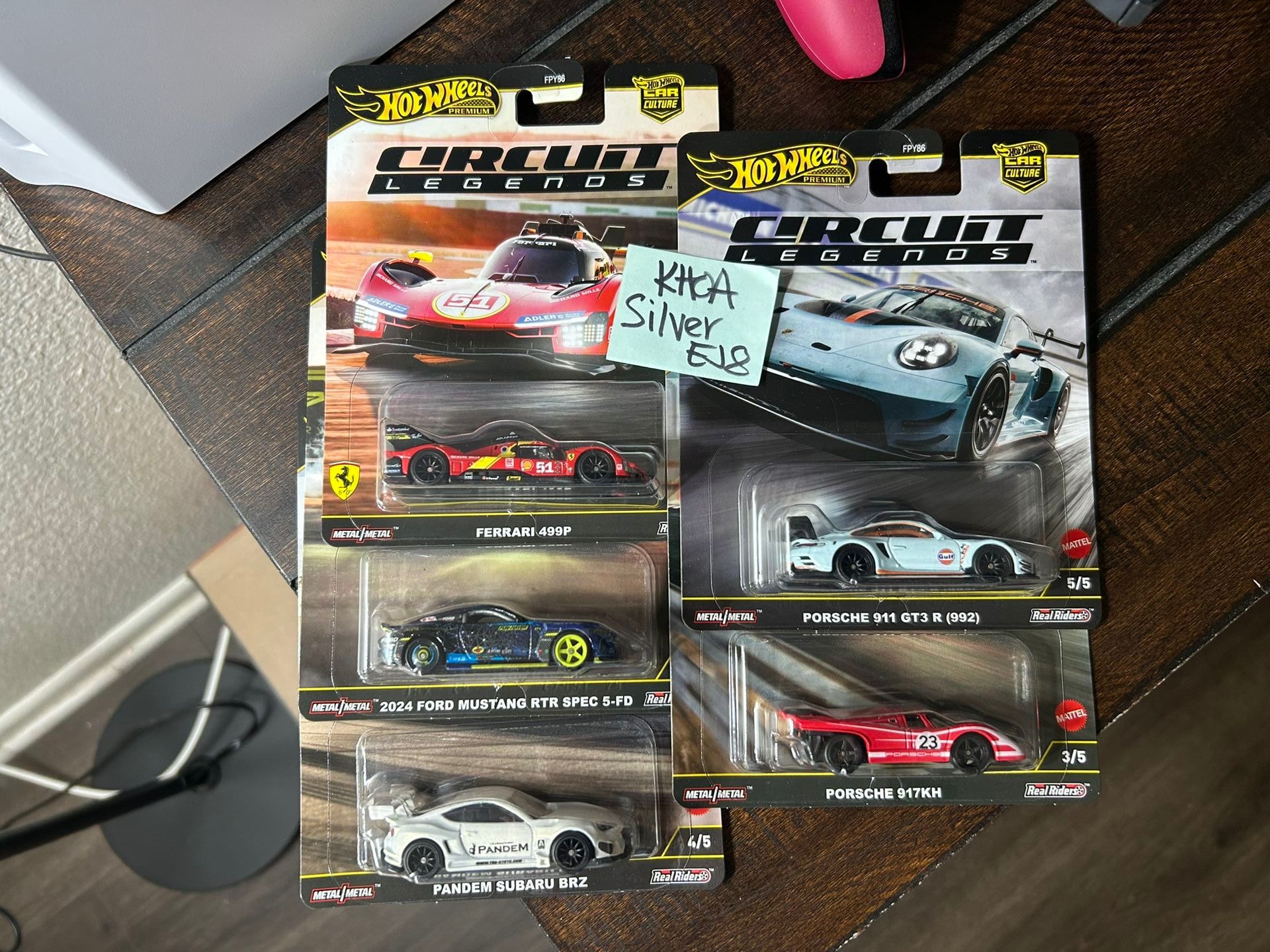 Hot Wheels Circuit Legends Complete Set 2025 
