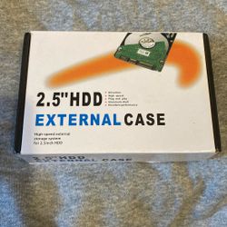 2.5" External Laptop Hard Drive Disk Enclosure