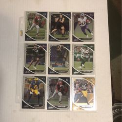 ALL ROOKIE LOT #1 Of 2020 Absolute Football Rookie Foil Lot Of All Rookies ,Duverney, Trevon Diggs