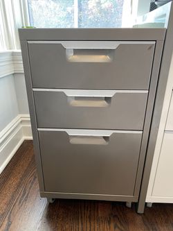 Cb2 Three Drawer File Cabinet For