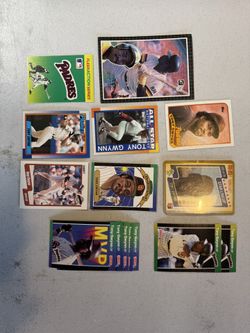 Tony Gwynn Baseball Card Lot