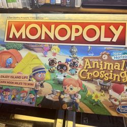 Animal Crossing New Horizons Monopoly Game - New