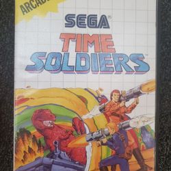 Time Soldiers Box & Manual for SMS (No Game)