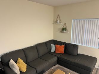 Dark Gray Sectional Sofa