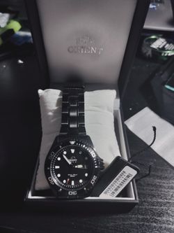 Orient Ray Raven II Black Automatic Mens Watch 