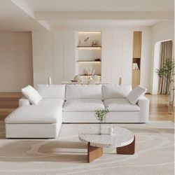 Gorgeous White Modern Couch
