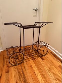 Brown Bar Cart