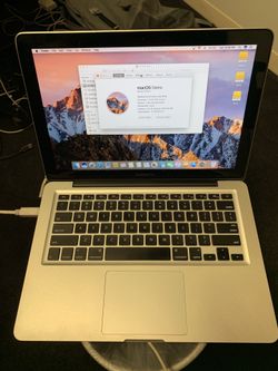 2012 MacBook Pro 13 inch 2.3Ghz i5 8GB Memory 500GB Hard Drive