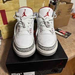 NIKE AIR JORDAN 3 JTH SUPER BOWL Sz 8.5