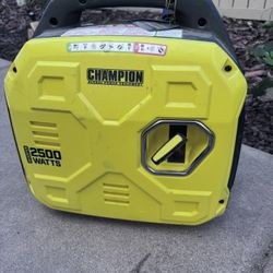 2500 Watt Gas Generator