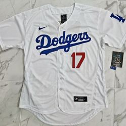 Ohtani men home white Jersey brand new stitched