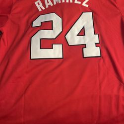 Cleveland Indians Manny Ramirez Jersey. New. Large  