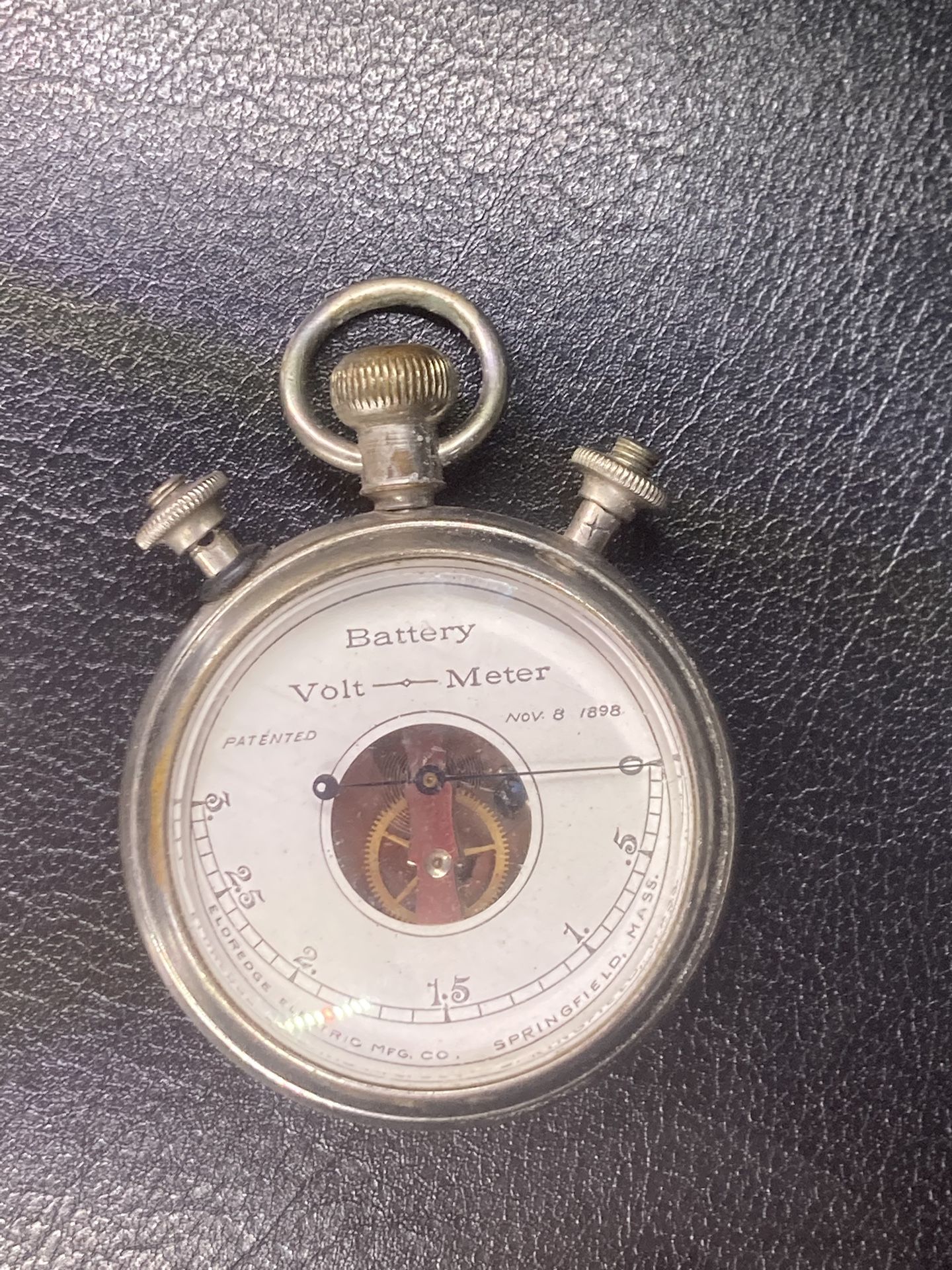 Antique Pocket Volt Meter Eldridge 1889