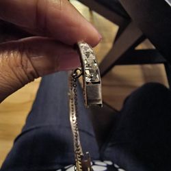 1920 Silver Victorian Bracelet And Other Jewelry Sold Separately