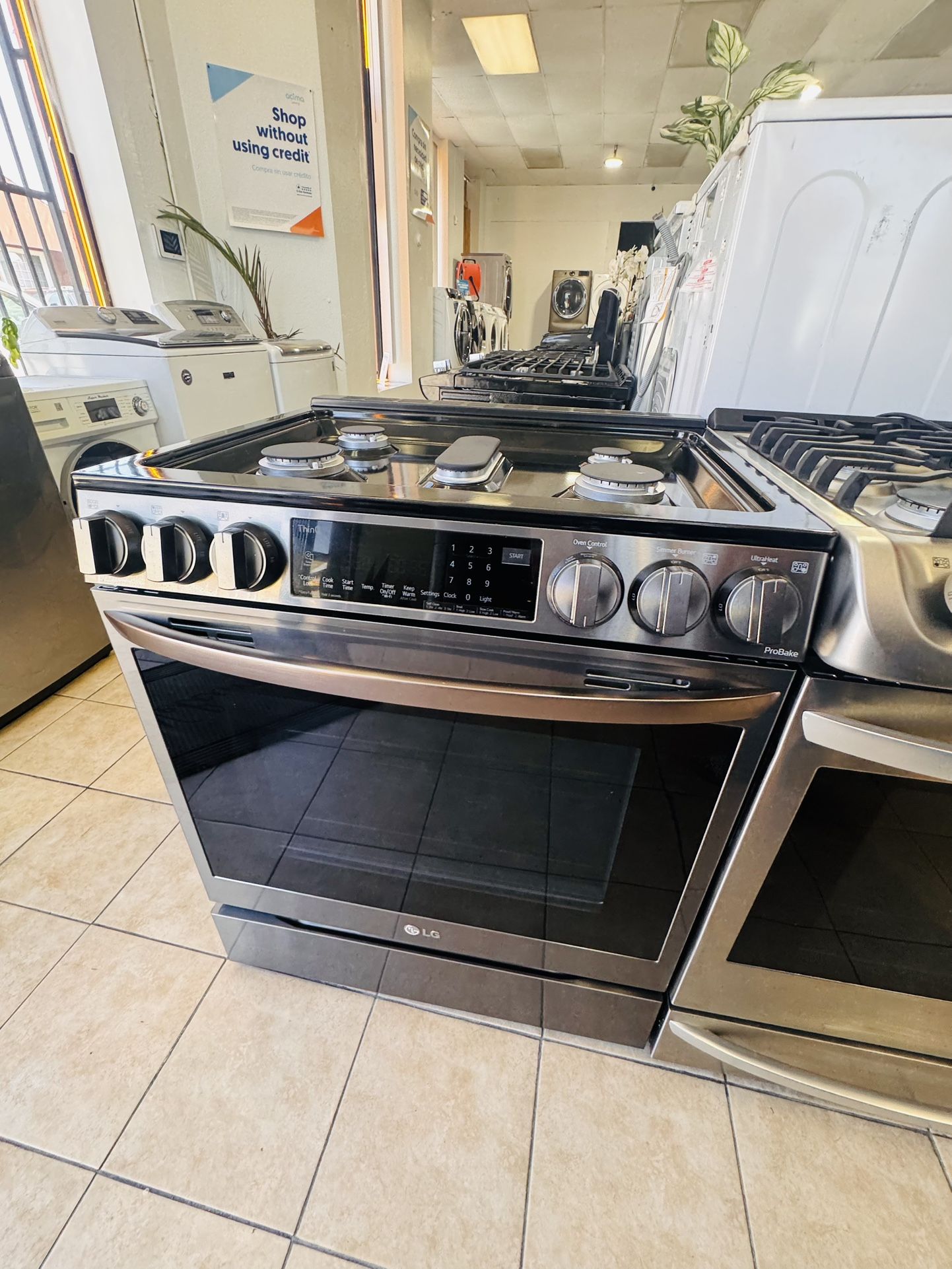 LG GAS STOVE NO CREDIT NEEDED