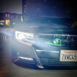 White 9005 HB3 LED Bulbs Headlight Conversion Kit High Beam Bright 