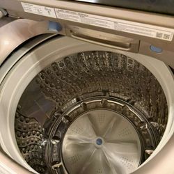 Samsung champagne washer mega capacity