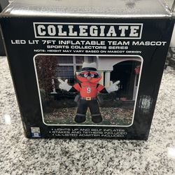 7ft Texas Tech Masked Rider inflatable  Brand new box never opened