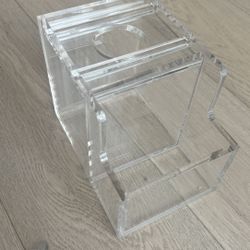 Acrylic Tissue Paper/makeup Brushes Holder