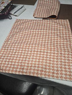 PILOWS COVER , SIZE 20. X. 20 BRAND NEW NEVER USED.