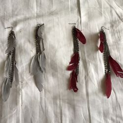 Long Earrings $4 Each 