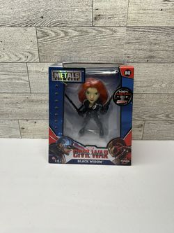 Marvel Captain America: Civil War Black Widow M48 Metals Die Cast 4” Inch Action Figure