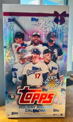 Topps 2026 Holiday Advent Calendar Baseball Trading Cards