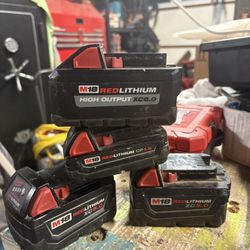 Milwaukee M18 Batteries Prices Below