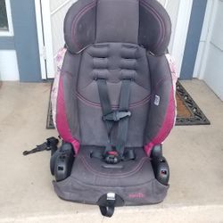 Booster seat with harness!