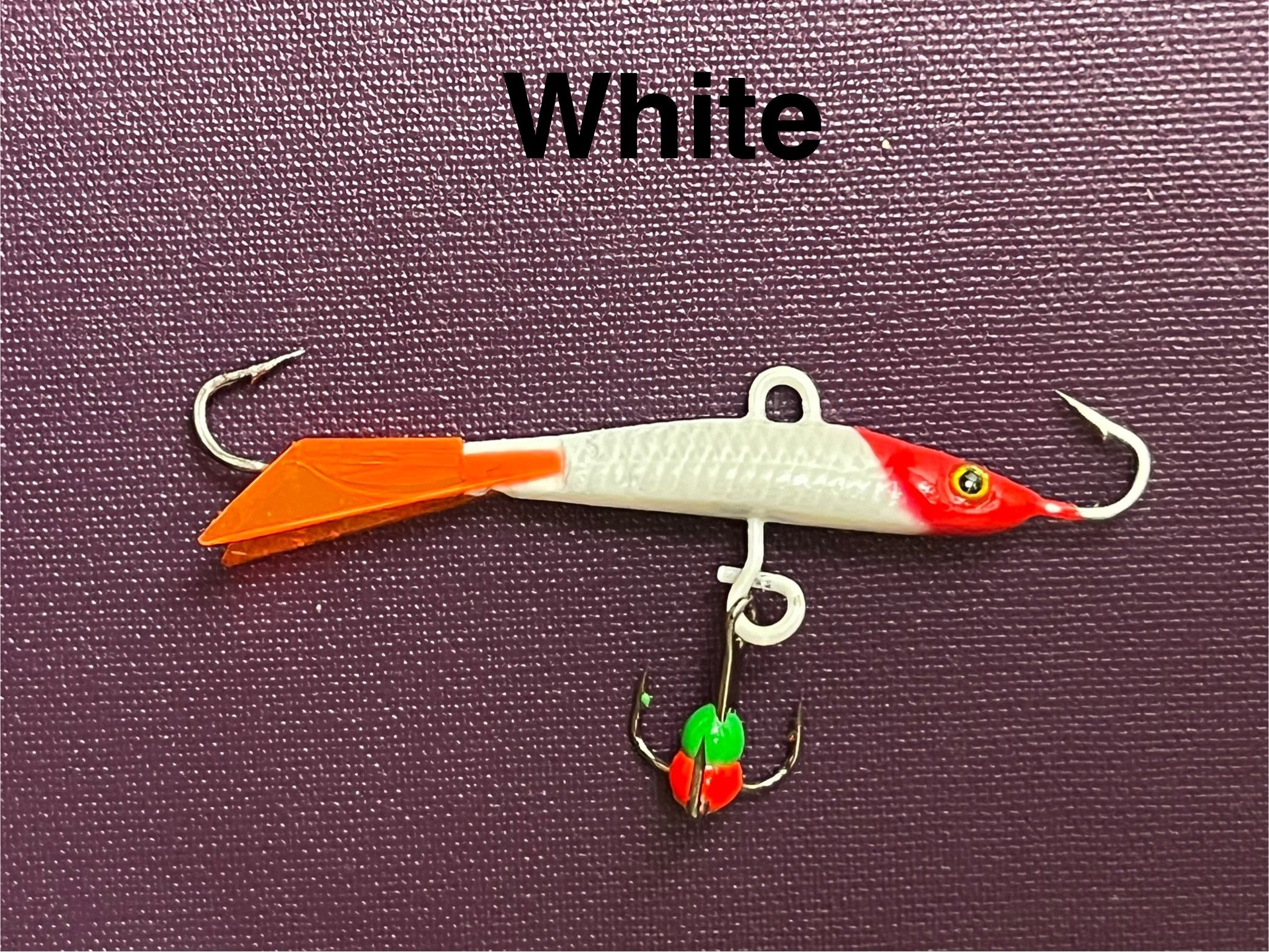 White Jigging Minnow