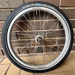 TerraTrike 20” Front / Rear Wheel - Double Wall - Silver -NEW