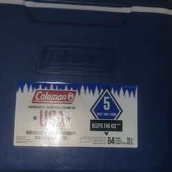 Brand New Coleman Heavy Duty Cooler 50qt 5days Ice 