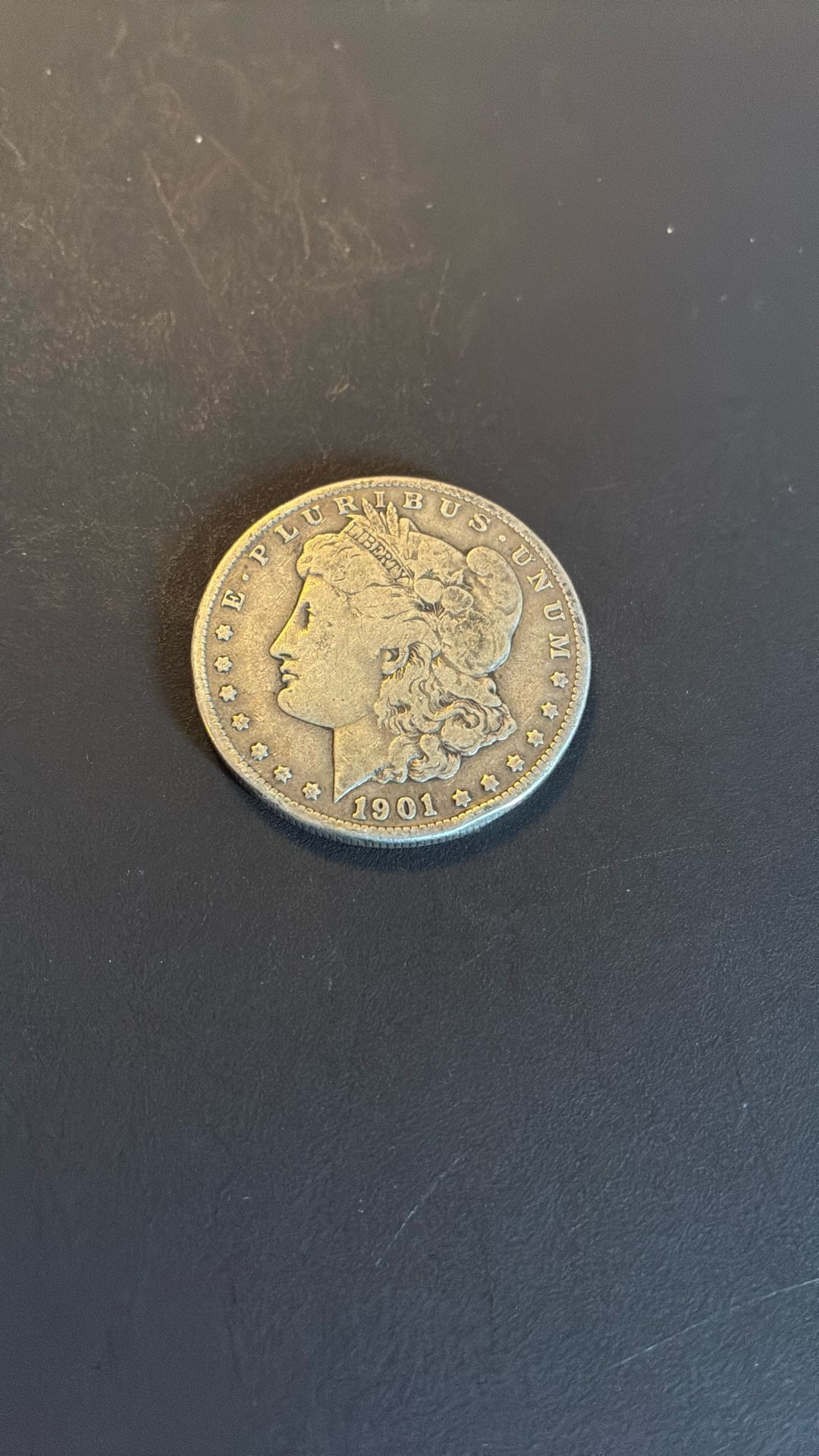 1901 O Morgan Silver Dollar