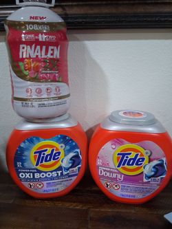 2 tide pods 1 pinalen