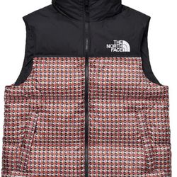 Supreme®/The North Face®  Studded Nuptse Vest- Red Large 