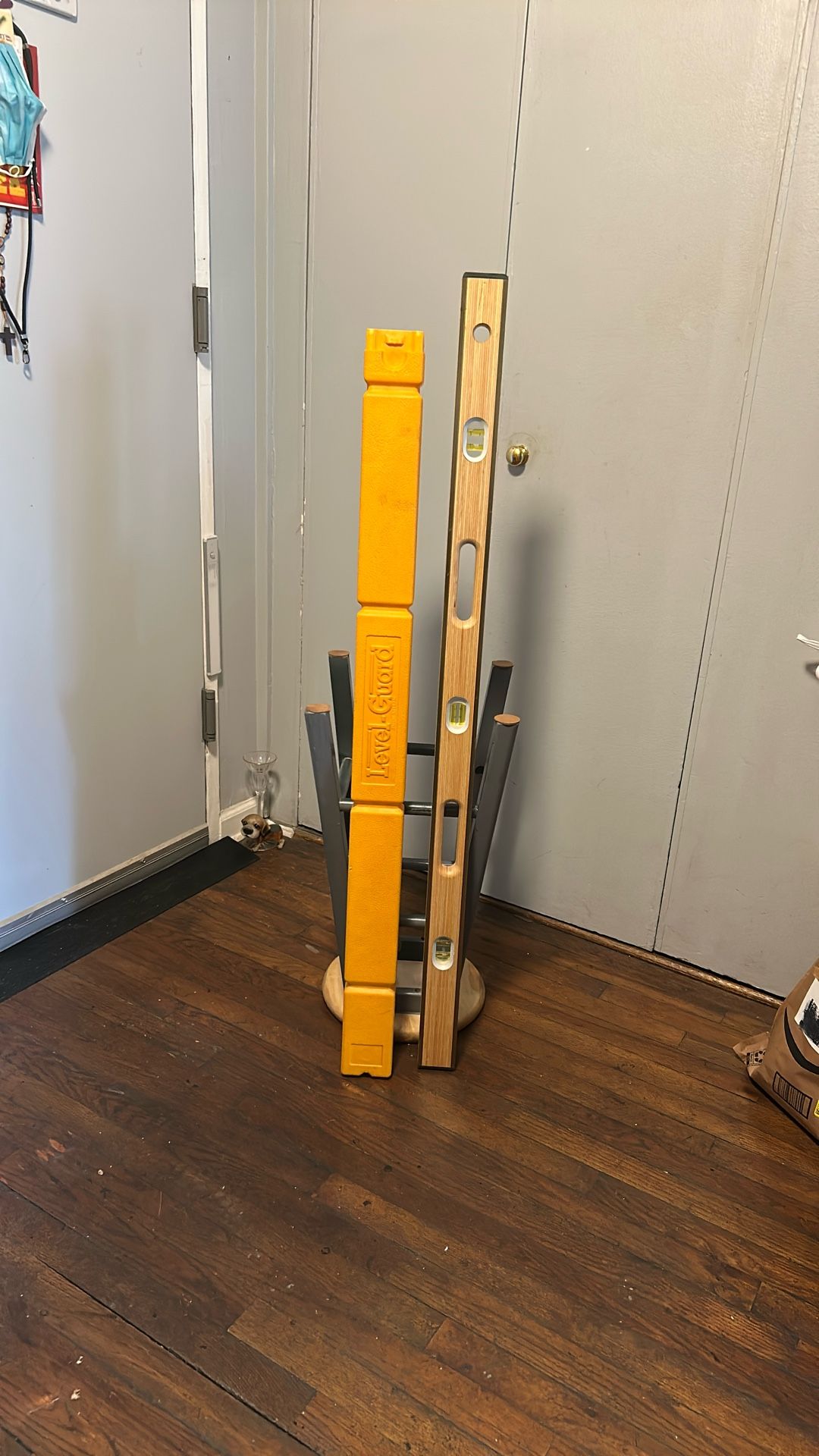 Level, 48” Solid Wood With Brass Trimming