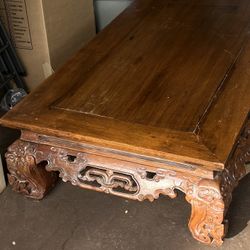 Antique Chinese Low Table Coffee Table 